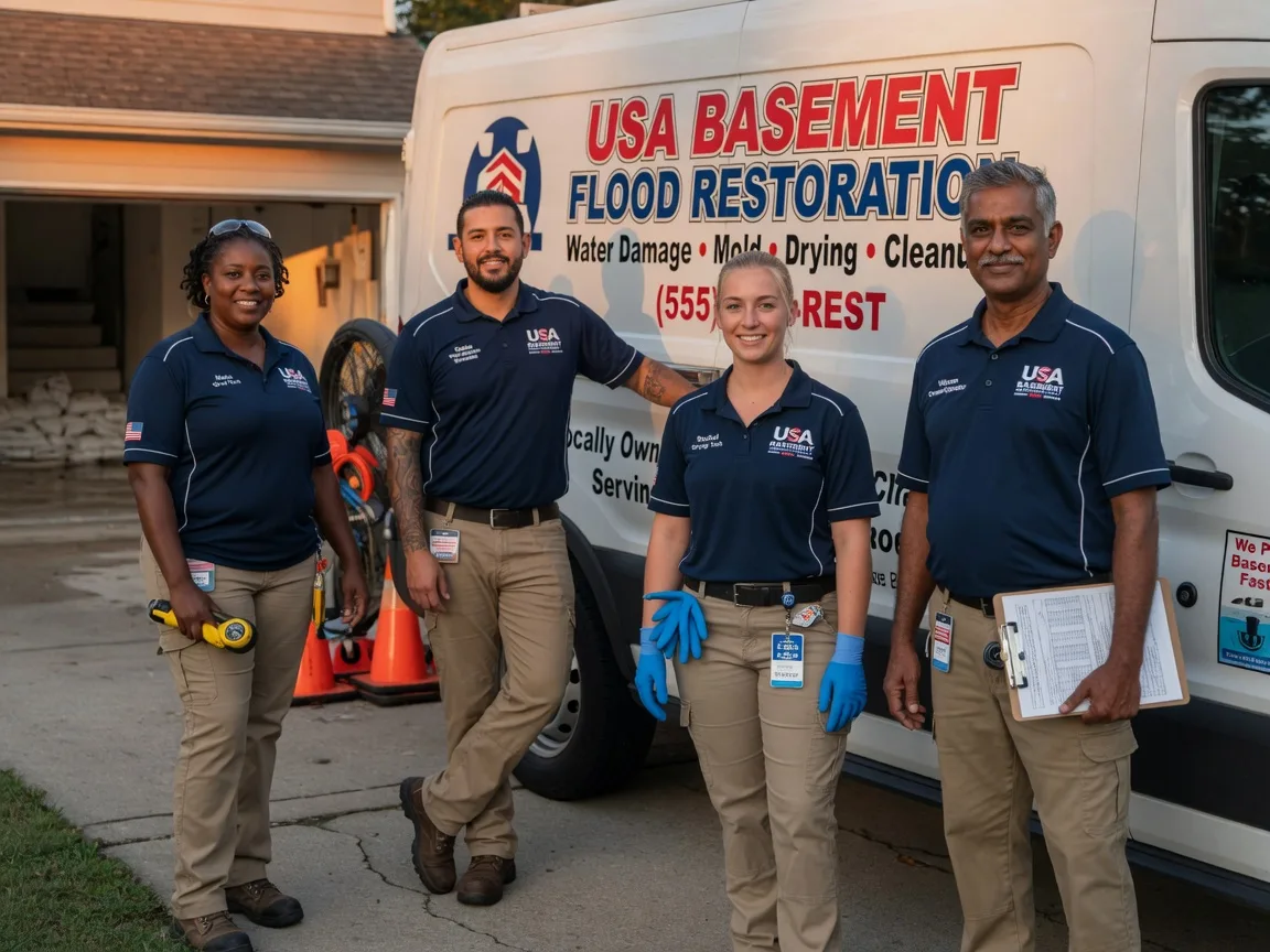 Basement Flood Cleanup company in Harlan, IN